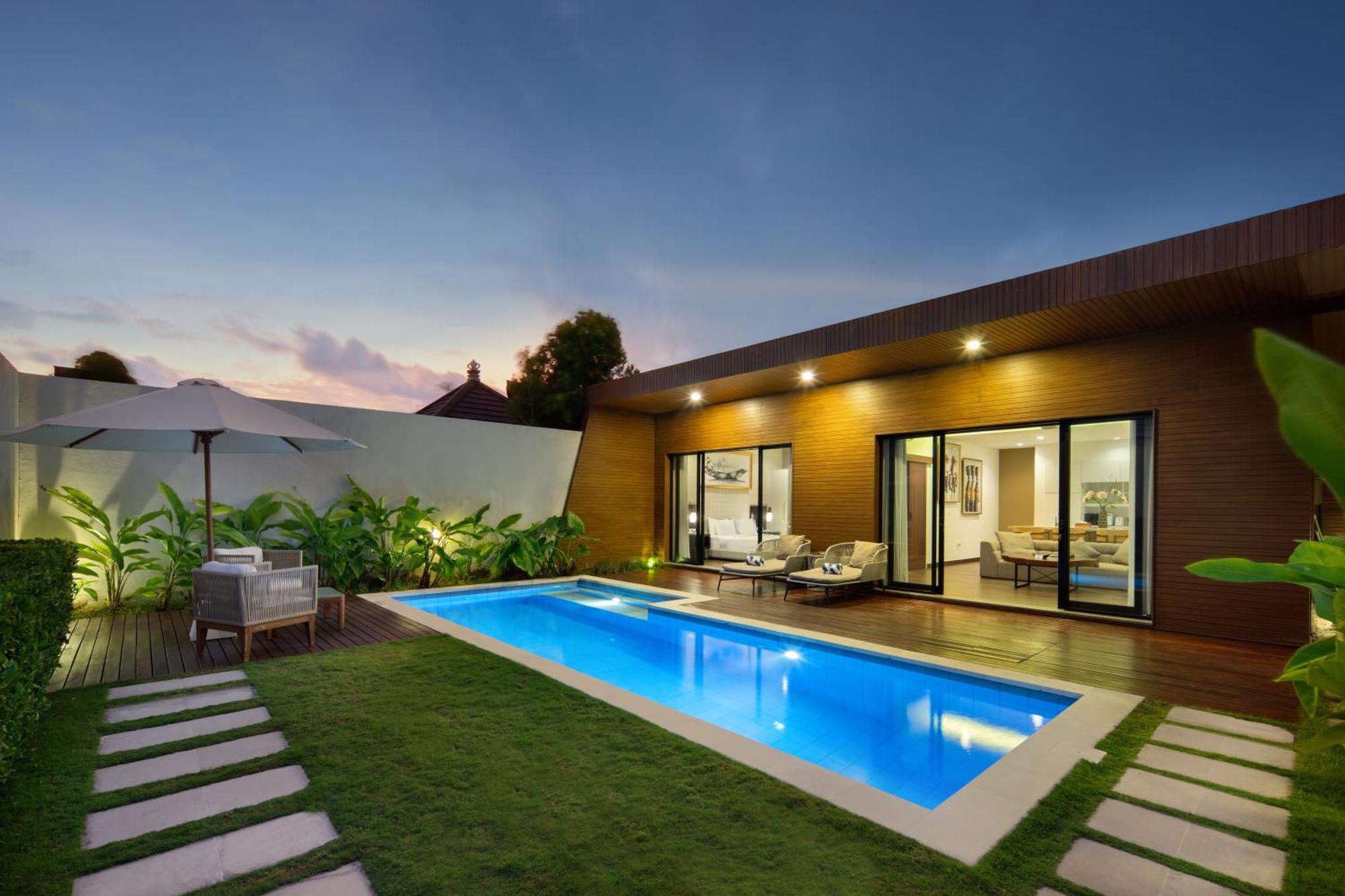 The Claremont Luxury Villas Seminyak Exterior foto